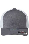 Flexfit Unipanel Trucker Cap In Grey
