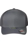 Flexfit Unipanel Trucker Cap In Pink