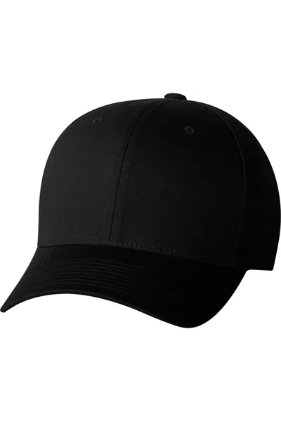 Flexfit V-flex Twill Cap In Black