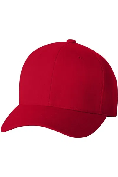 Flexfit Wool-blend Cap In Red