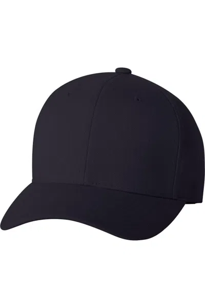 Flexfit Wool-blend Cap In Black