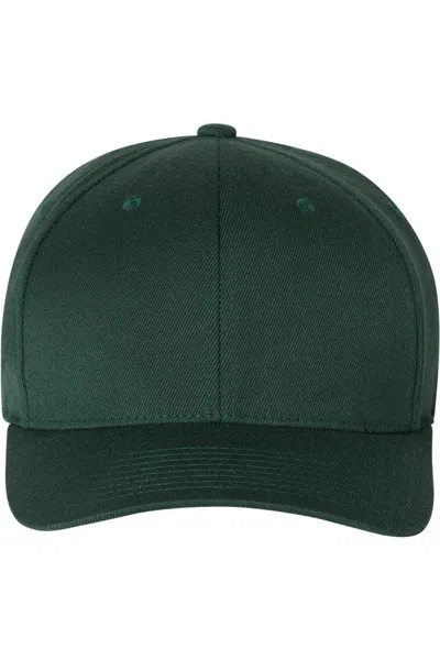 Flexfit Wool-blend Cap In Green