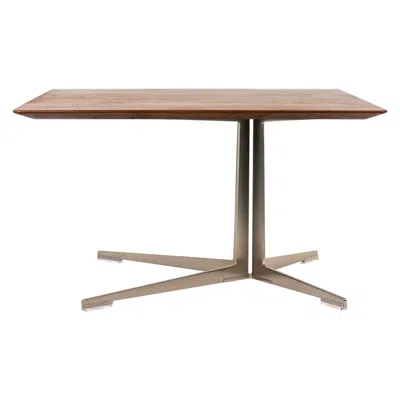 Pre-owned Flexform 2016 Fly Offset Side / Coffee Table By Antonio Citterio For  W/ Top In Brown