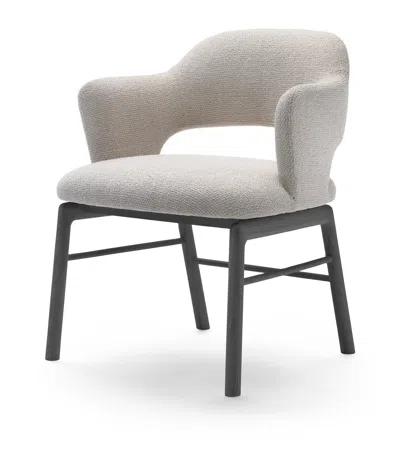 Flexform Alma Dining Chair In White