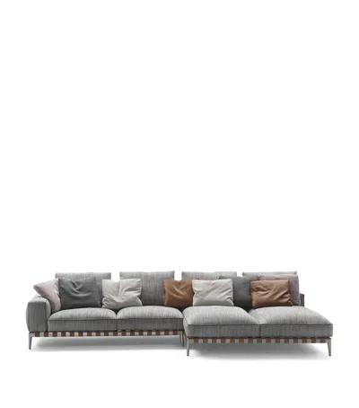 Flexform Gregory Xl Sofa In Gray