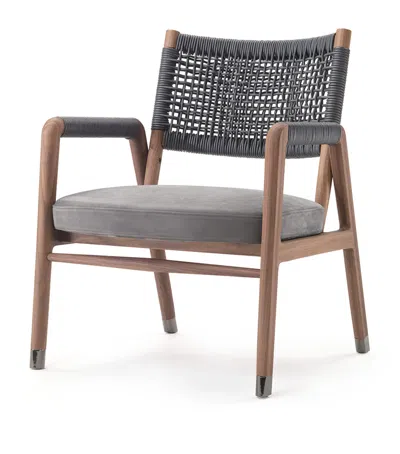 Flexform Ortigia Armchair In Gray