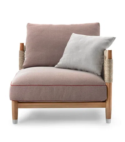 Flexform Parker Armchair In Animal Print
