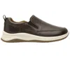 Flexi Slip-on Shoes In Dark Brown In Black