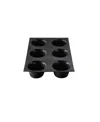 Flexipan 6 Classic Muffin Mold In Black