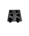 Flexipan Flexpan 6 Heart Mold In Black