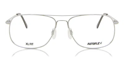Flexon Autoflex 44 Men's Glasses, Silver, Size 59