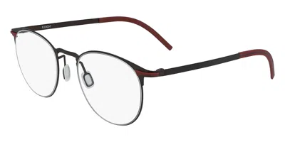 Flexon B2000 Men's Glasses, Black, Size 50