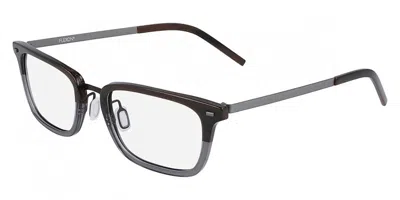 Flexon B2021 Men's Glasses, Brown, Size 54