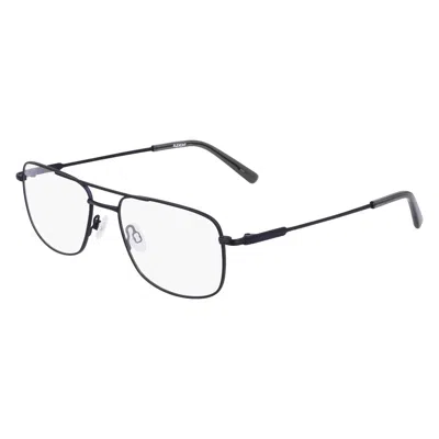 Flexon Demo Navigator Men's Eyeglasses  H6062 412 54 In Black