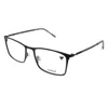 Flexon Demo Rectangular Men's Eyeglasses  E1144 002 54 In Black