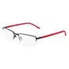 Flexon Demo Rectangular Men's Eyeglasses  E1146 004 54 In Red