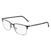 Flexon Demo Rectangular Men's Eyeglasses  E1147 002 55 In Black