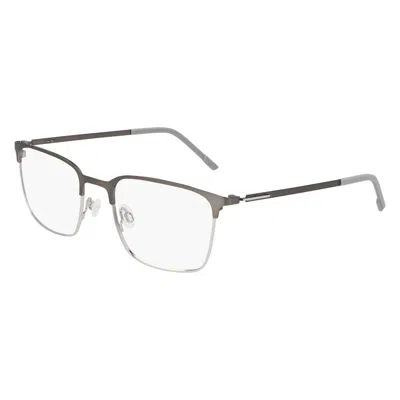 Flexon Demo Square Men's Eyeglasses  E1140 072 54 In Gray