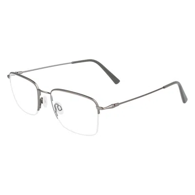 Flexon Demo Square Men's Eyeglasses  H6041 033 52 In Black