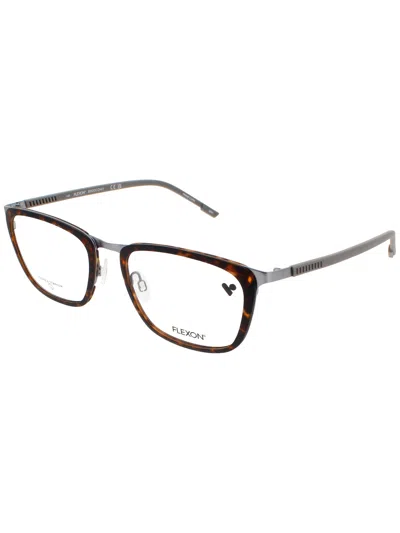 Flexon E1139 Eyeglasses In 244 - Matte Tortoise/gunmetal - Demo