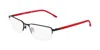 Flexon Demo Rectangular Men's Eyeglasses  E1146 004 54 In Gray