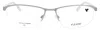 Flexon E1158 Eyeglasses In Satin Silver - Demo