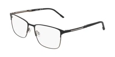 Flexon E1160 002 Occhiali Da Vista Neri Per Uomo (solo Montatura)