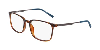 Flexon Ep8024 Men's Glasses, Tortoiseshell, Size 55 In Brown