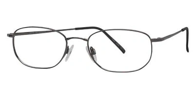 Flexon Fl 600 Men's Glasses, Gunmetal, Size 52 In Gray