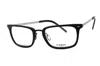 Flexon Modern Rectangular Eyeglasses For Men In Black