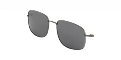 Flexon Flx 810mgc Clip-on Only 033 Men's Sunglasses Gunmetal Size 51 In Gray