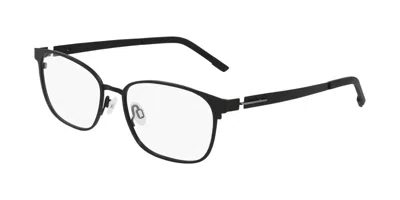 Flexon Flx1008mag-set 002 Occhiali Da Vista Neri Per Uomo (solo Montatura) In Black