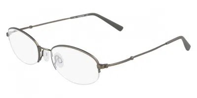 Flexon H6030 Men's Glasses, Grey, Size 50 In Gray