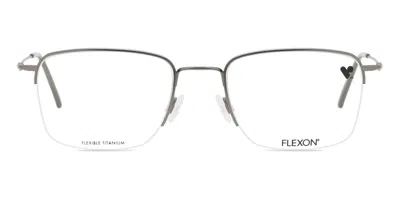 Flexon H6041 Men's Glasses, Gunmetal, Size 54 In Gray