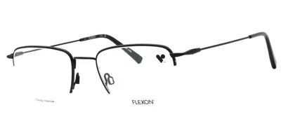 Flexon H6041 001 Occhiali Da Vista Per Uomo (solo Montatura) In Black