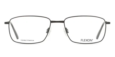 Flexon H6063 N Men's Glasses, Black, Size 52