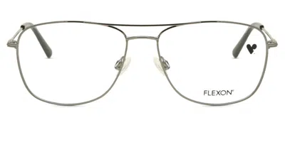 Flexon H6065 N Men's Glasses, Gunmetal, Size 54 In Gray