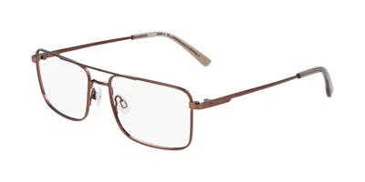 Flexon H6071 N Men's Glasses, Brown, Size 56