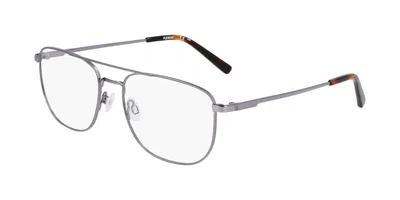 Flexon H6072 N Men's Glasses, Gunmetal, Size 52 In Gray