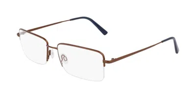 Flexon H6073 Men's Glasses, Brown, Size 56