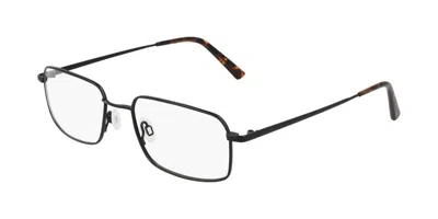 Flexon H6074 Men's Glasses, Black, Size 52