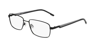 Flexon H6077 N Men's Glasses, Black, Size 54