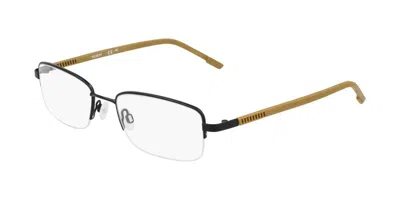 Flexon H6079 N 004 Occhiali Da Vista Neri Per Uomo (solo Montatura) In Black