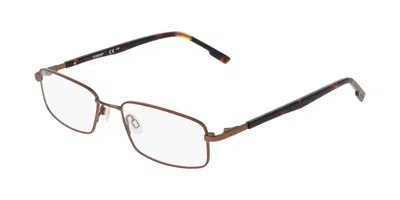 Flexon H6087 Men's Glasses, Brown, Size 57