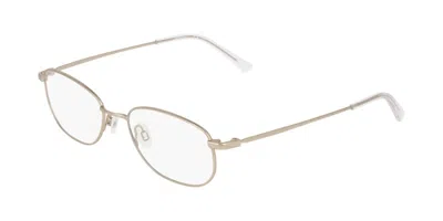 Flexon H6099 Men's Glasses, Gold, Size 52
