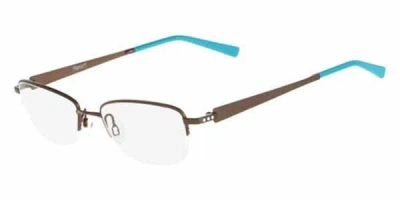 Flexon Hepburn 210 Occhiali Da Vista Marroni Per Donna (solo Montatura) In Brown