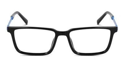 Flexon J4018 Kids Shiny Black