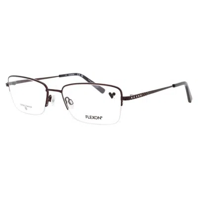 Flexon Ladies Black Rectangular Eyeglass Frames W304350554