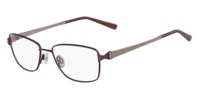Flexon Lana Women's Glasses, Red, Size 55