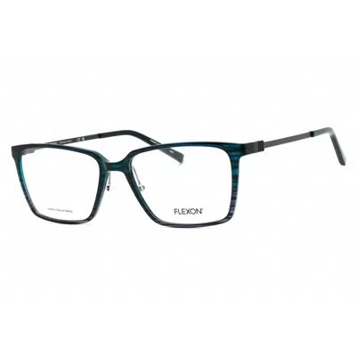 Flexon Men's Grey Rectangular Eyeglass Frames Ep8010